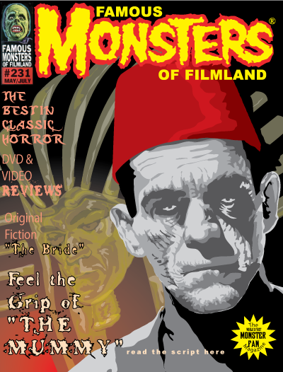 Famous Monsters of Filmland Mummy Cover